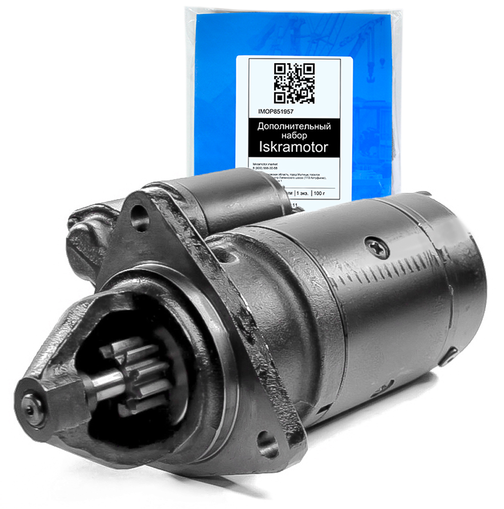 Стартер 24V, 3.2kW, MAHLE MS411, AZJ3381 для ММЗ Д-243, ММЗ Д-245, МТЗ ...